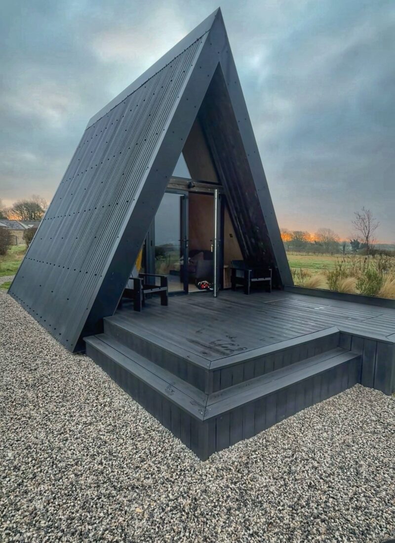 The Most Peaceful Cabin Stay in North Yorkshire: West Cawthorne A‑Frame Cabins